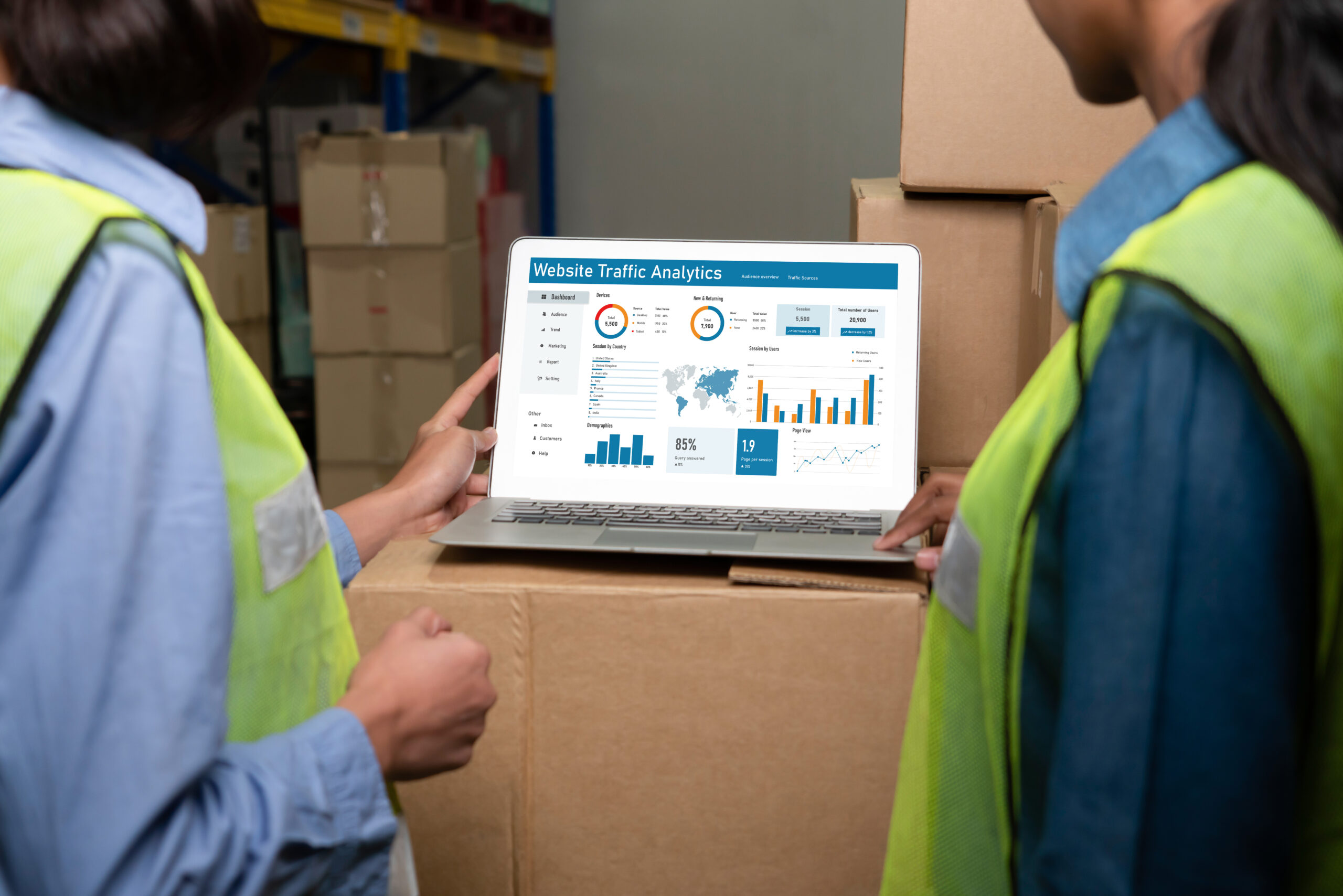 visibilidad y control Logística 2026: más visibilidad y control