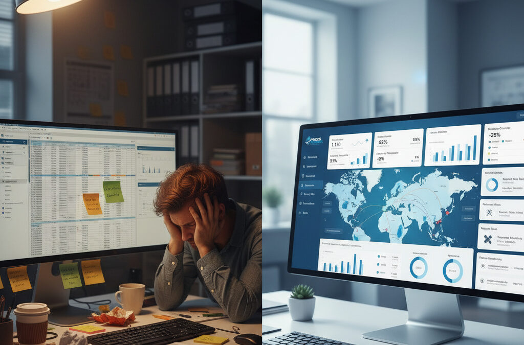 Software logístico vs Excel: ¿cuál es mejor para controlar tus operaciones?