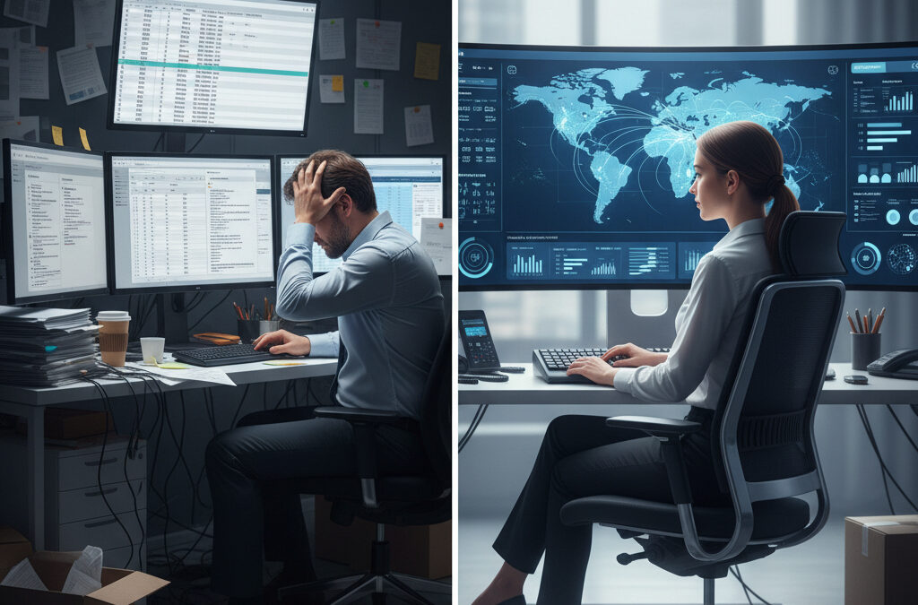 Qué es una torre de control logística y por qué va más allá de un software